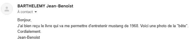 Avis d'un lecteur