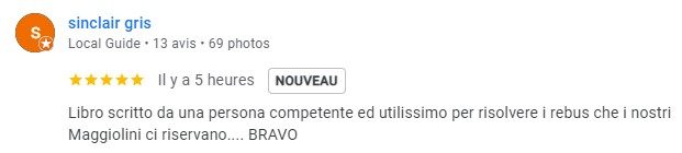 Recensione di un lettore