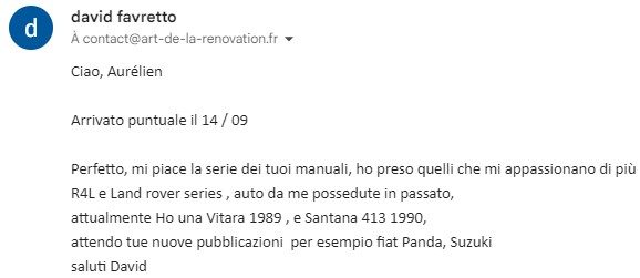 Recensione di un lettore